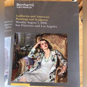 3 Bonhams California & American Paintings & Sculpture Art Auction Catalogs